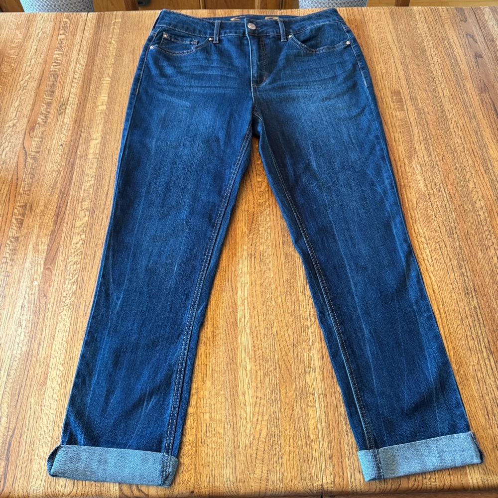 Like new, Women’s Seven 7 jeans, Weekend Skim Fit, size 10, cuffed